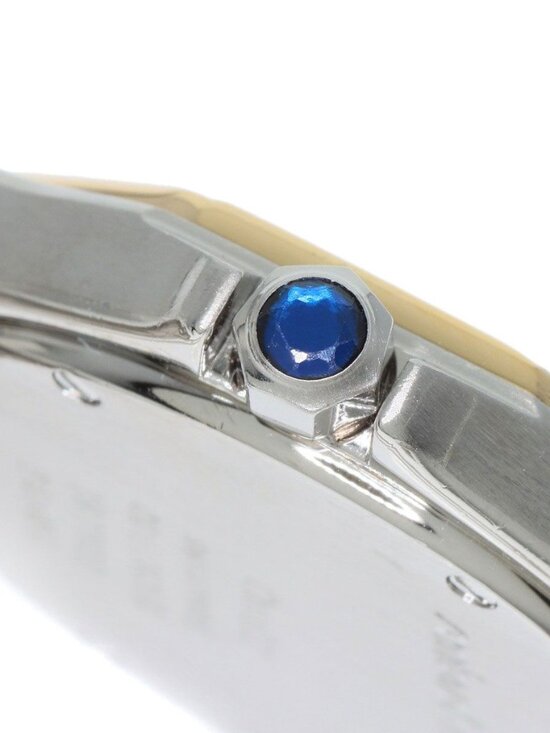Cartier Santos Octagon LM Watch SS Yellow Gold main image 10